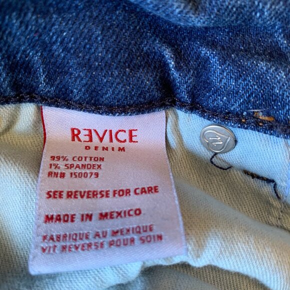 Revice Jean NWTSz 29 Venus Flares Eclipse Wash STAR BUTT High Waist Roller Skate - Picture 8 of 8